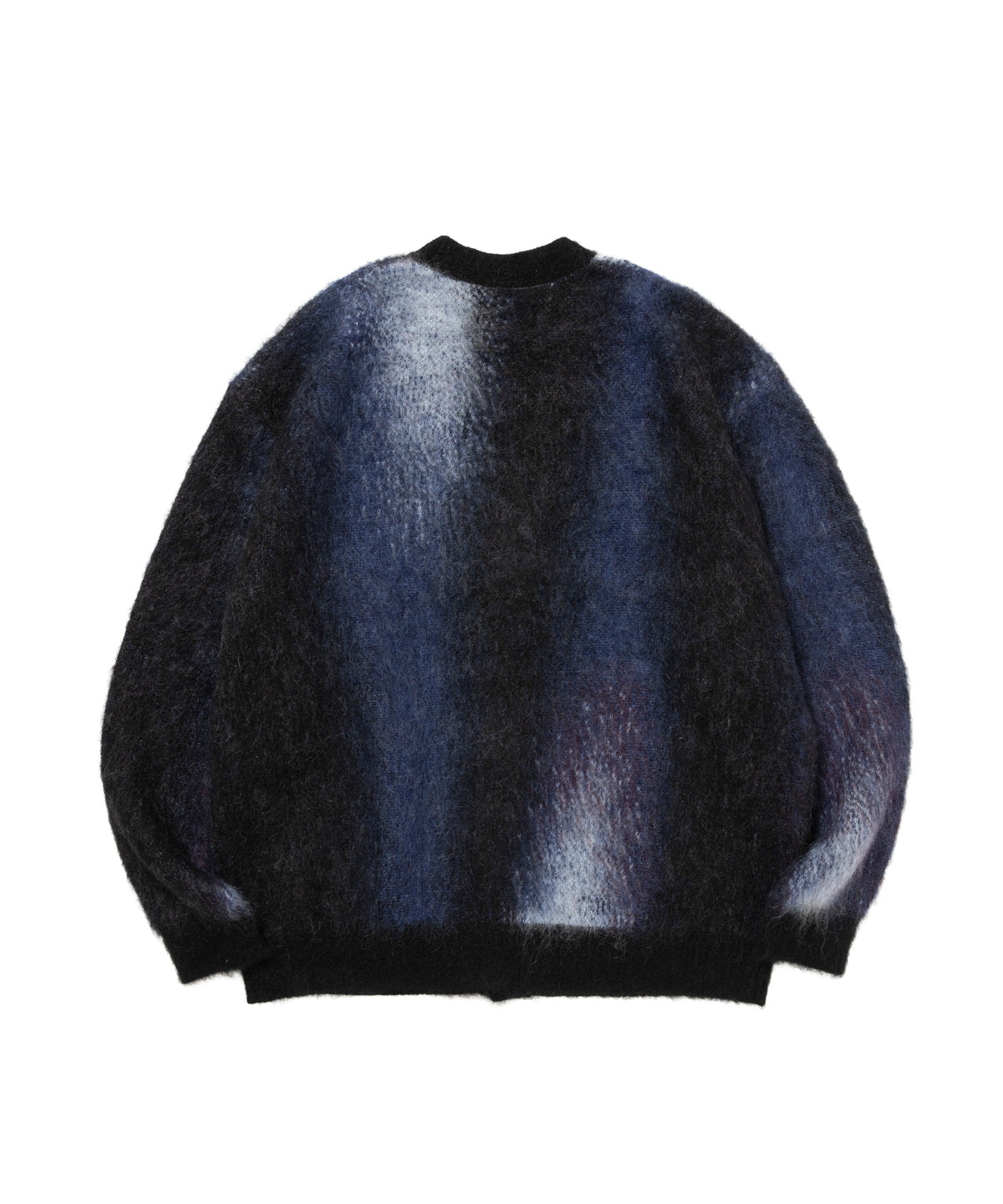 ROTTWEILER ロットワイラー R9 PATERNED CARDIGAN - NAVY -