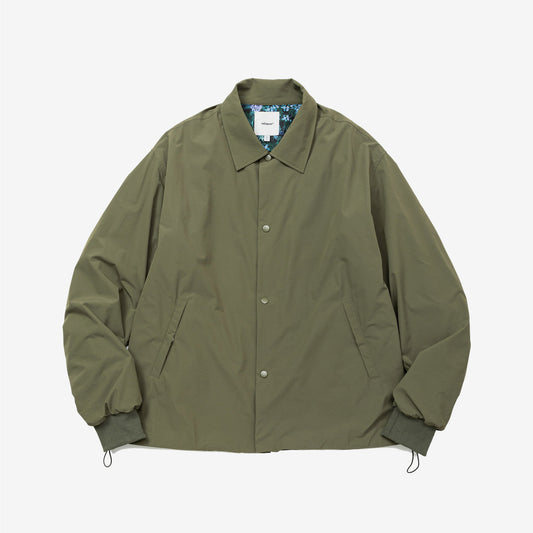 rehacer レアセル Wide Curve Coach Jacket - KHAKI -