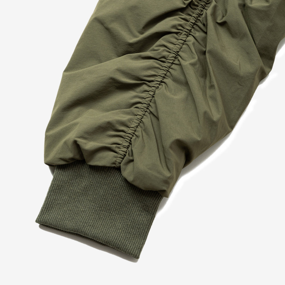 rehacer レアセル Wide Curve Coach Jacket - KHAKI -