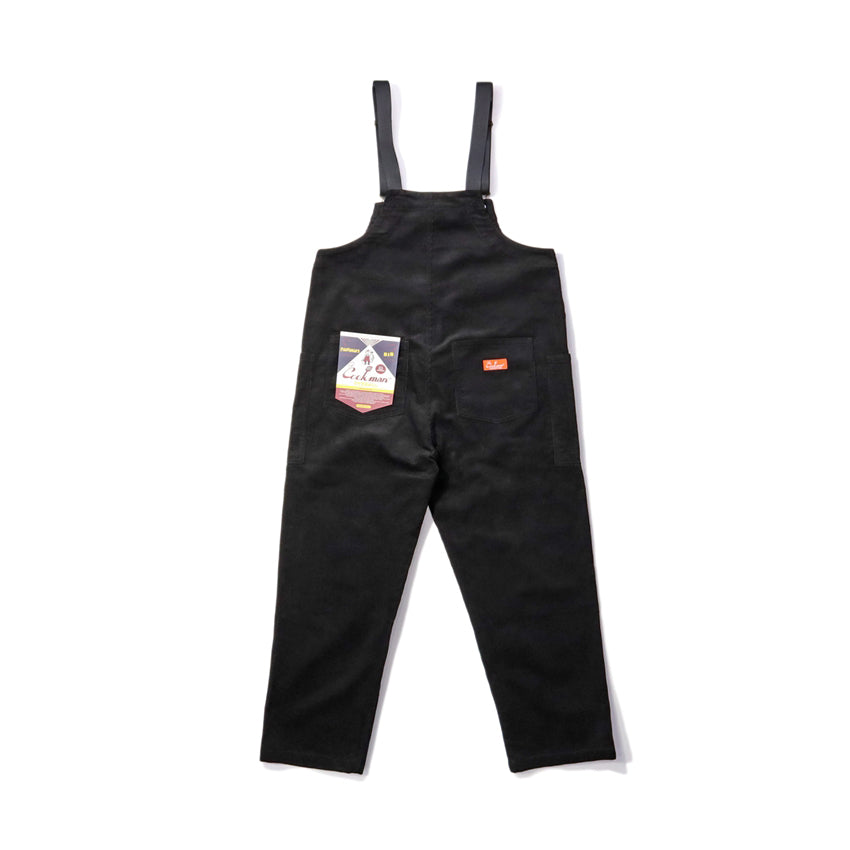 Cookman クックマン オーバーオール Fisherman's Bib Overall Corduroy - Black -