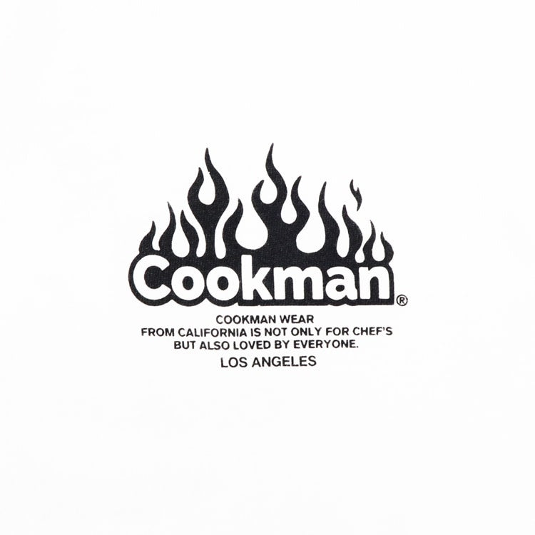 Cookman クックマン ロングスリーブ Tシャツ Grill - WHITE -