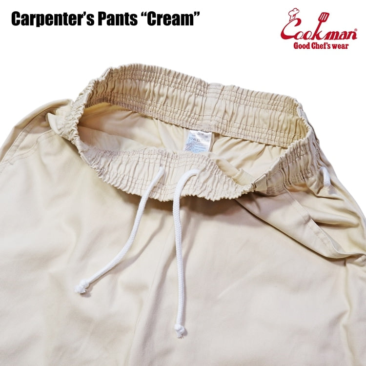 Cookman クックマン カーペンターズパンツ Carpenter's Pants  - CREAM -