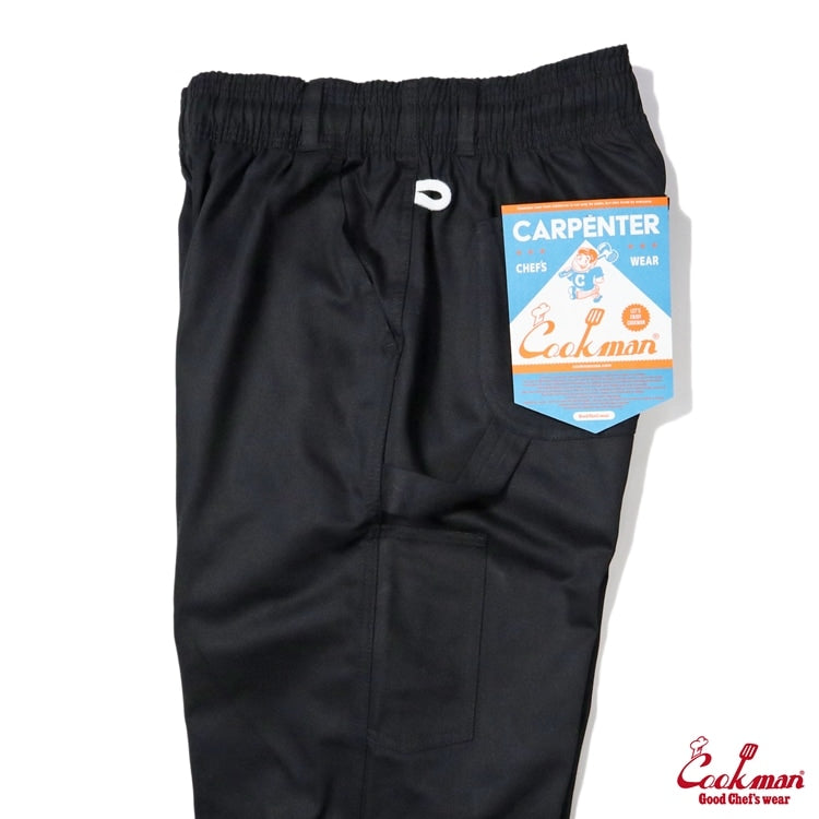 Cookman クックマン カーペンターズパンツ Carpenter's Pants  - BLACK -