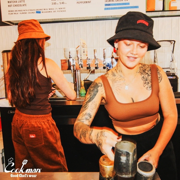 Cookman クックマン バケットハット Bucket Hat Corduroy - BLACK -