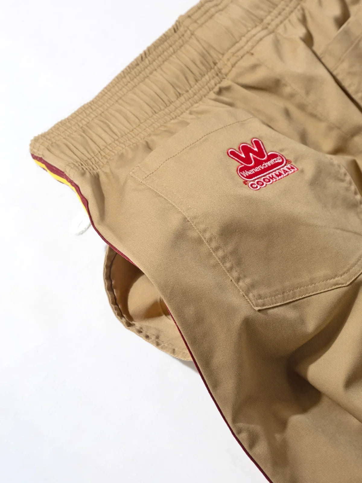 Cookman クックマン シェフパンツ Semiwide Wienerschnitzel Side Line - BEIGE -