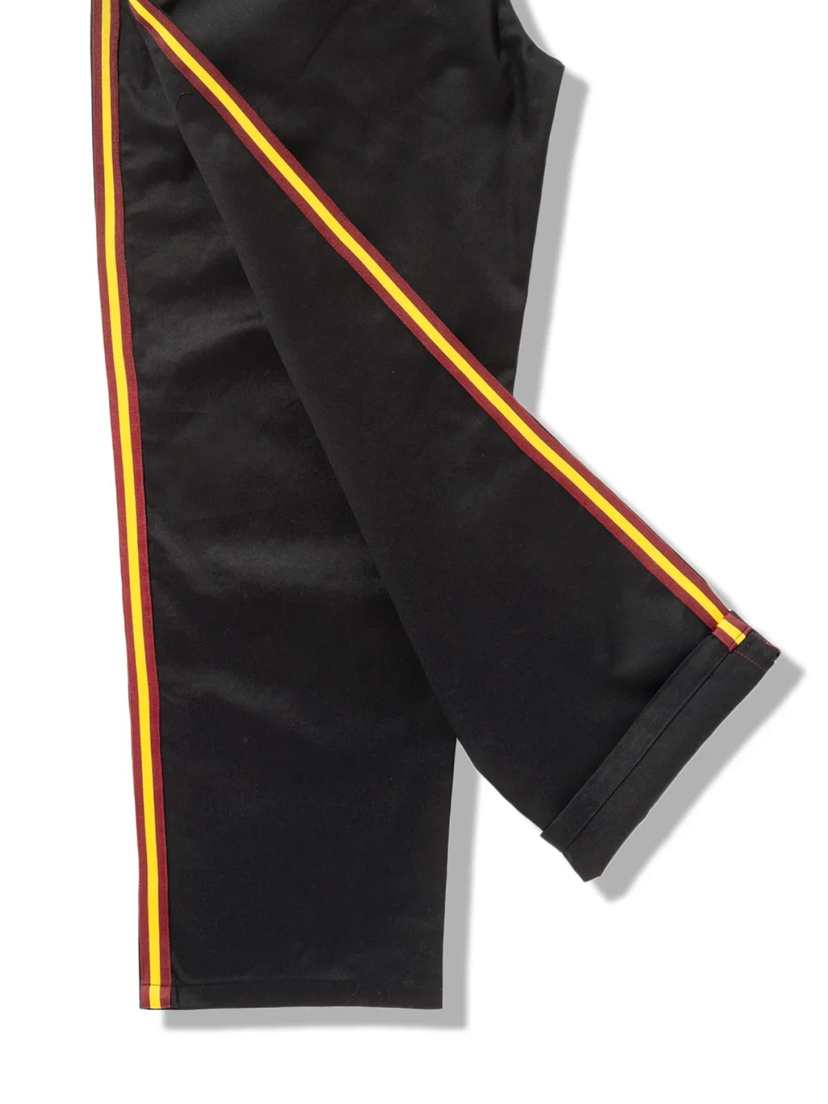 Cookman クックマン シェフパンツ Semiwide Wienerschnitzel Side Line - BLACK -