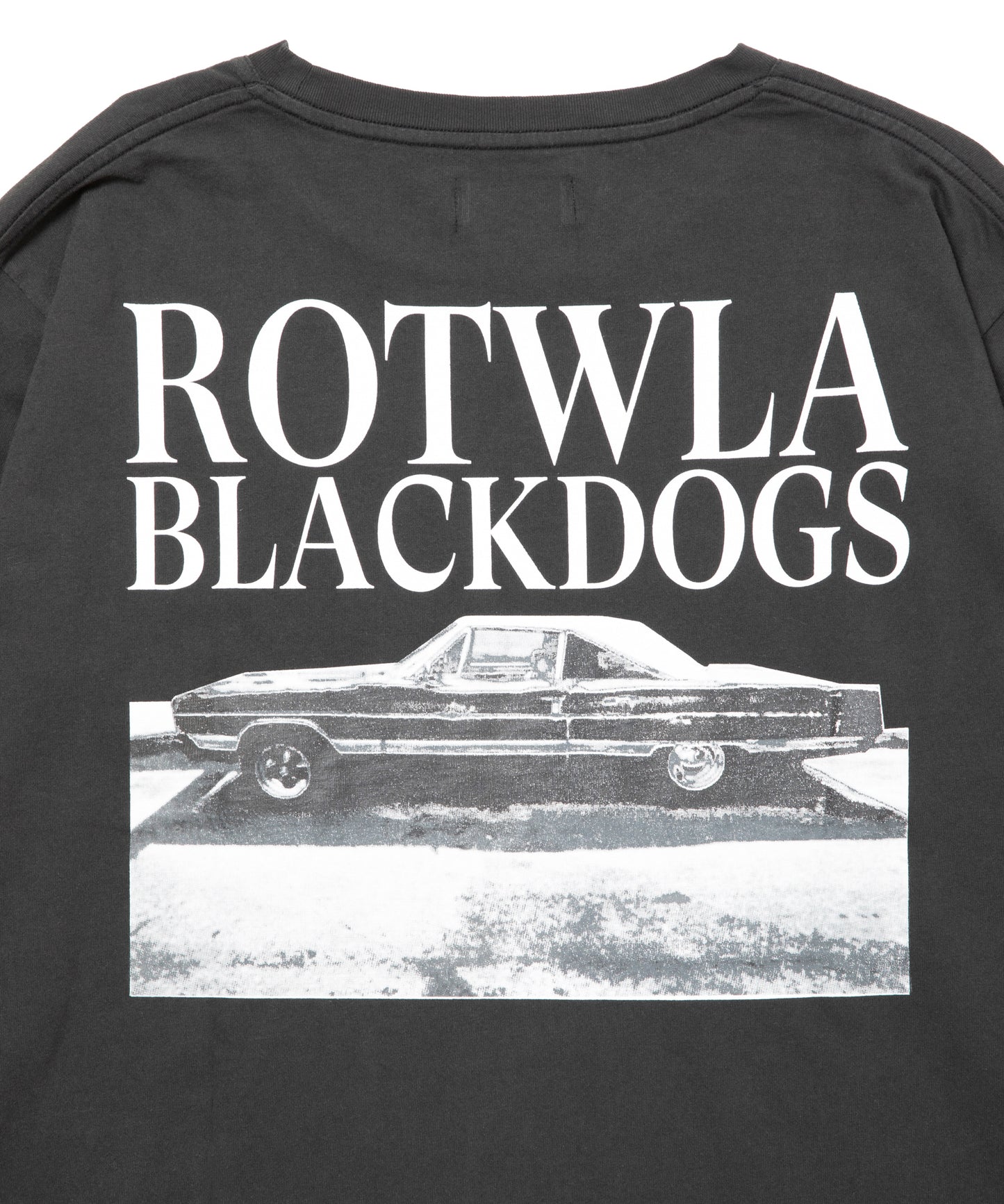 ROTTWEILER ロットワイラー R9 PHOTO LS TEE - BLACK -