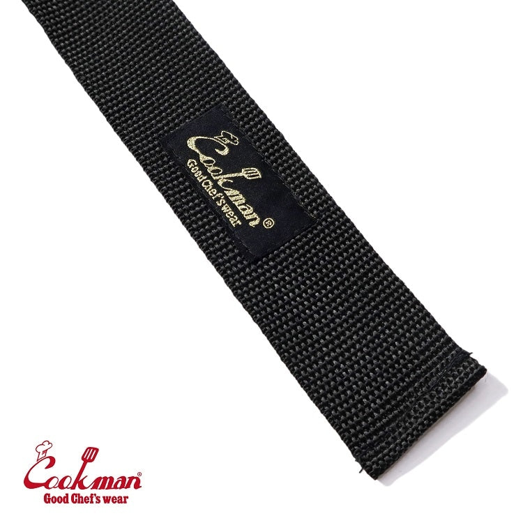 Cookman クックマン シェフパンツ Chef Pants Semiwide Black Belt Peanuts