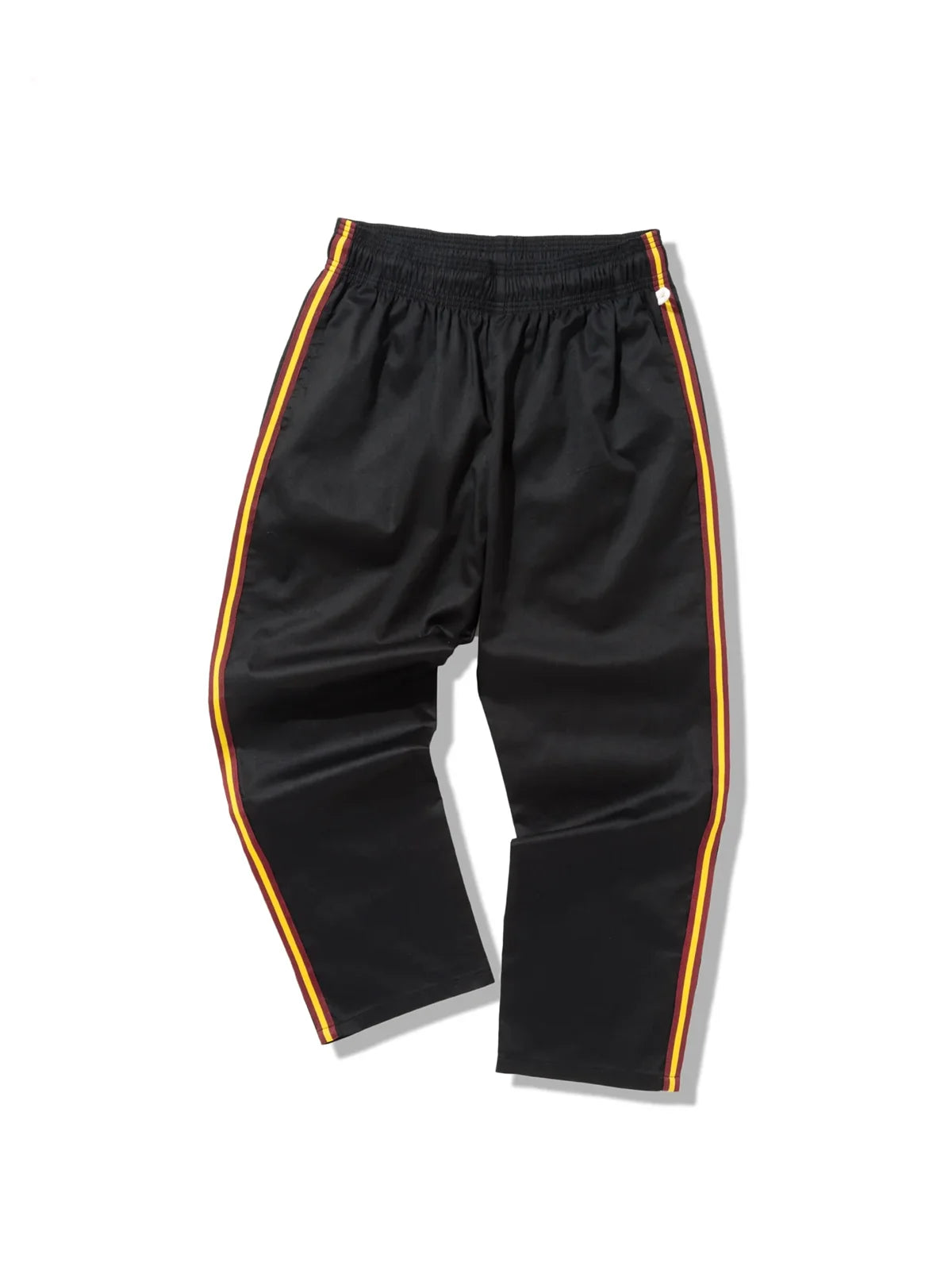 Cookman クックマン シェフパンツ Semiwide Wienerschnitzel Side Line - BLACK -