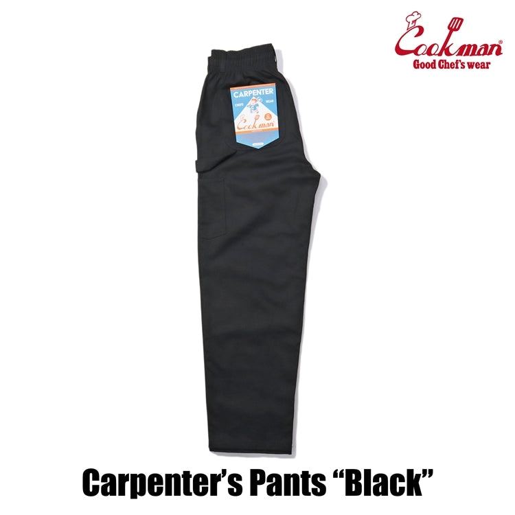 Cookman クックマン カーペンターズパンツ Carpenter's Pants  - BLACK -