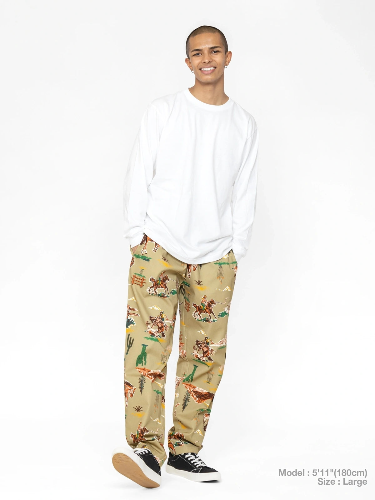 Cookman クックマン シェフパンツ Chef Pants Western - BEIGE -