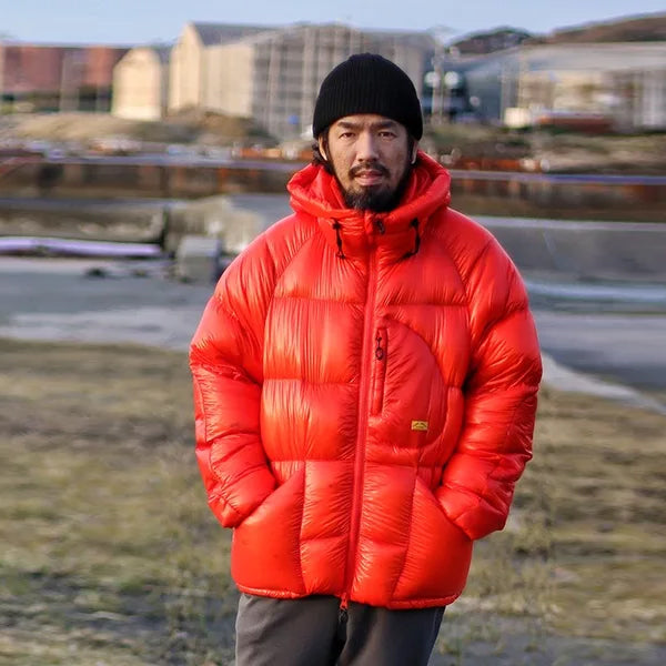 NATAL DESIGN ネイタル デザイン IGLOO DOWN JACKET４ - ORANGE -