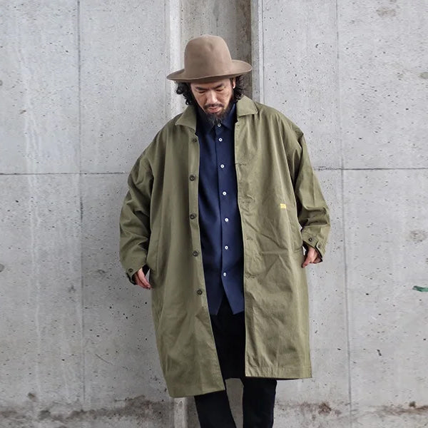 NATAL DESIGN ネイタル デザインCITY DWELLERS COAT - LIGHT KHAKI GREEN -