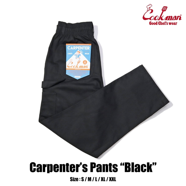 Cookman クックマン カーペンターズパンツ Carpenter's Pants  - BLACK -