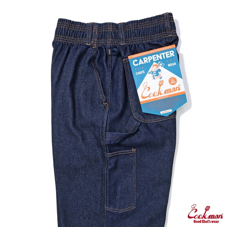 Cookman クックマン カーペンターズパンツ Carpenter's Pants Denim - Navy -