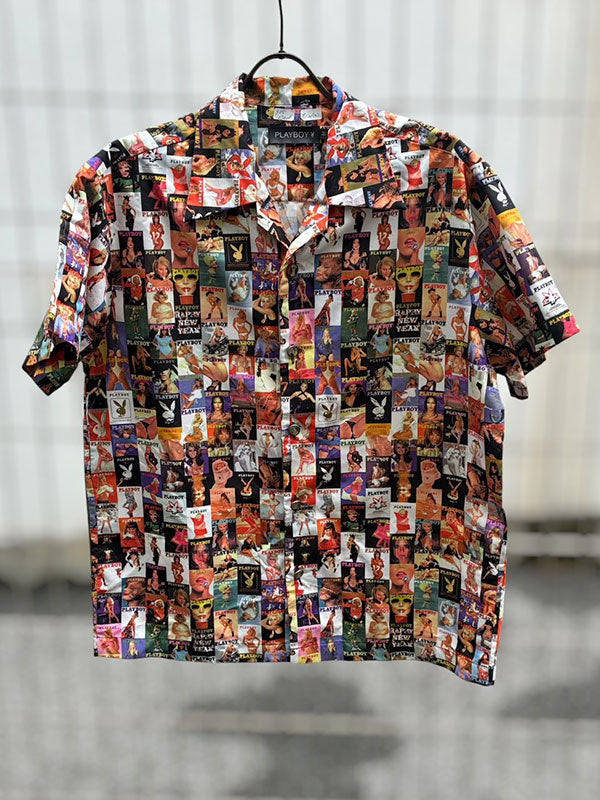 USED COLLECTION ユーズドコレクション PLAYBOY Cover Girl Shirts