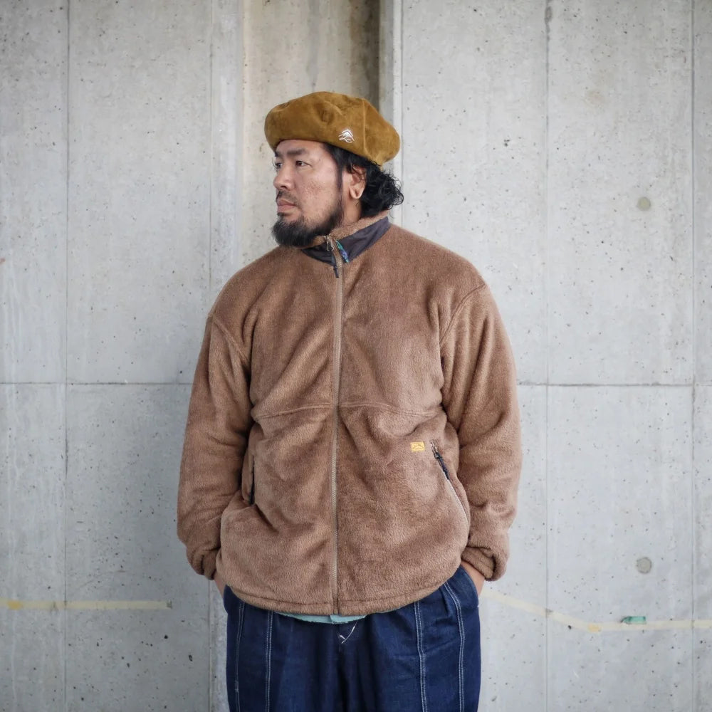 NATAL DESIGN ネイタル デザイン COLD WEATHER FLEECE JACKET -ND SWALLOW Ver.  - BEIGE -