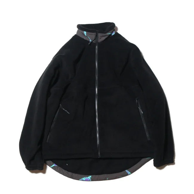 NATAL DESIGN ネイタル デザイン COLD WEATHER FLEECE JACKET -ND SWALLOW Ver.  - BLACK -