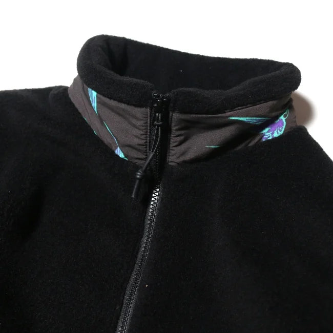 NATAL DESIGN ネイタル デザイン COLD WEATHER FLEECE JACKET -ND SWALLOW Ver.  - BLACK -