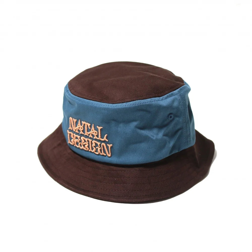 NATAL DESIGN ネイタルデザイン SPACETIME HAT - BLUE x BROWN -