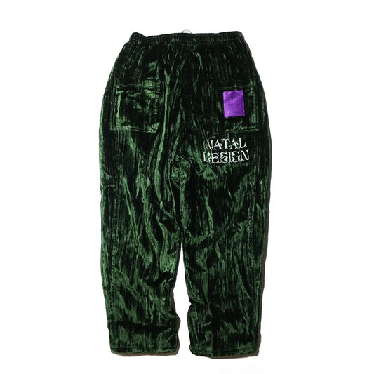 NATAL DESIGN ネイタル デザイン GALLIANO PANTS - ROYAL GREEN -