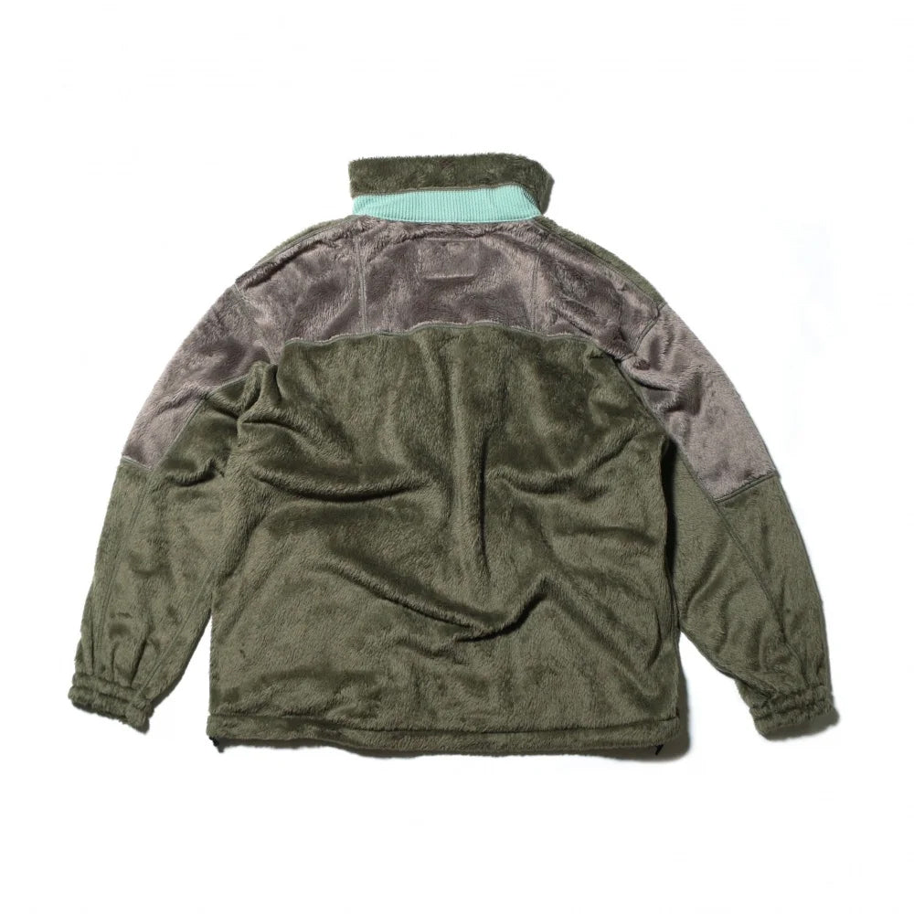 NATAL DESIGN ネイタル デザイン RED ROCK BOA-FLEECE JACKET -OLIVE GREEN -