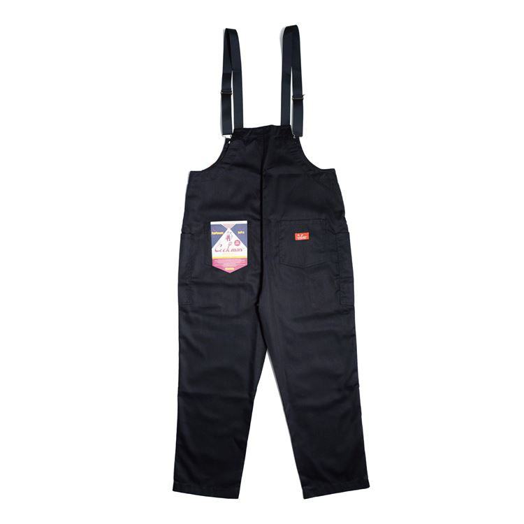 Cookman クックマン オーバーオール Fisherman's Bib Overall Black