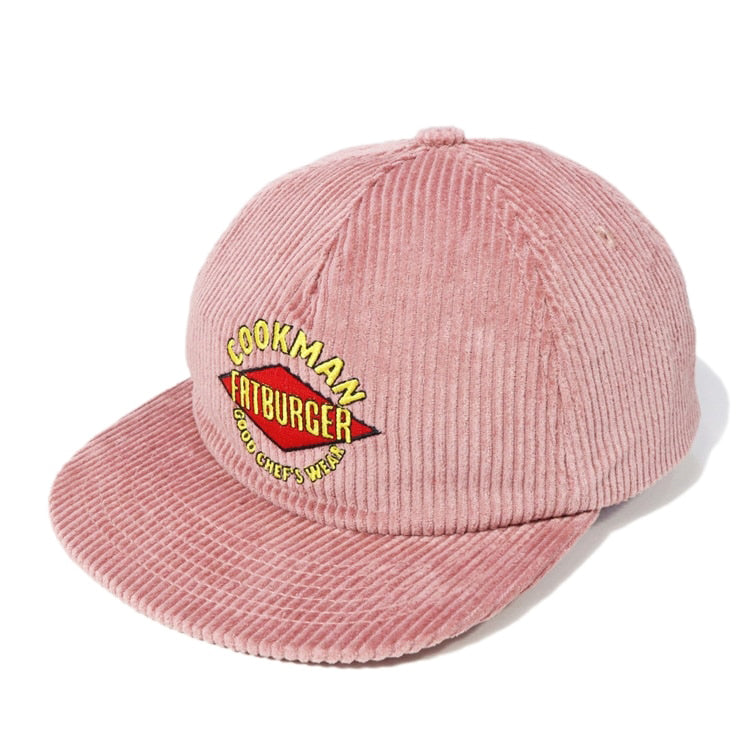 Cookman クックマン キャップ Cap Corduroy FAT Pink