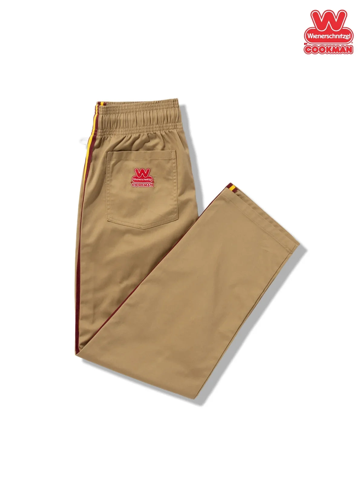 Cookman クックマン シェフパンツ Semiwide Wienerschnitzel Side Line - BEIGE -