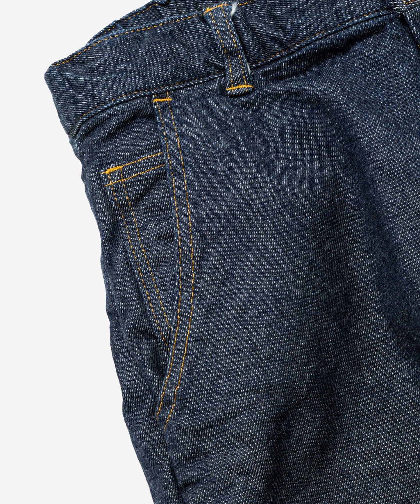 rehacer レアセル Narrow Easy Denim Pants - INDIGO -