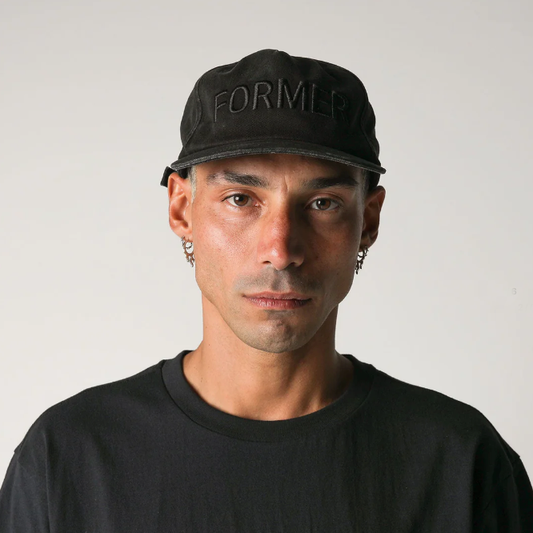 FORMER フォーマー HERITAGE CAP BLACK