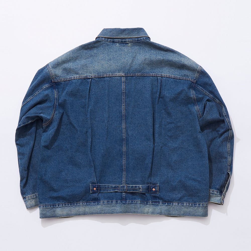 SCARPETTA スカルペッタ 61" DENIM JACKET - BLUE -