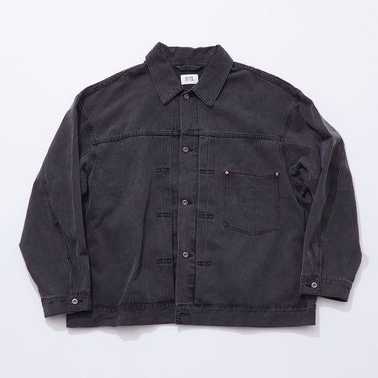 SCARPETTA スカルペッタ 61" DENIM JACKET - BLACK -