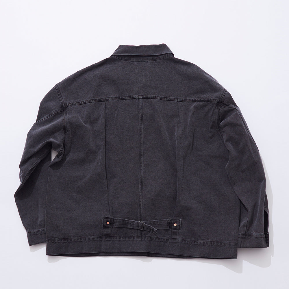 SCARPETTA スカルペッタ 61" DENIM JACKET - BLACK -