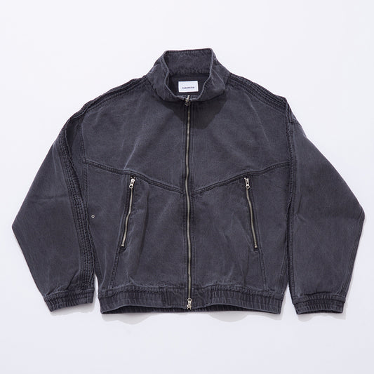 SCARPETTA スカルペッタ DENIM TRACK BLOUSON - BLACK -