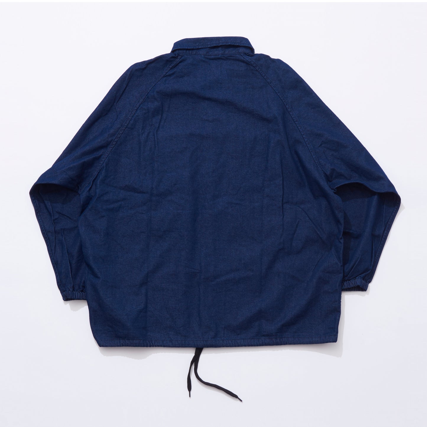 【雑誌 メンズファッジ掲載】SCARPETTA スカルペッタ DENIM COACH JACKET - NAVY -