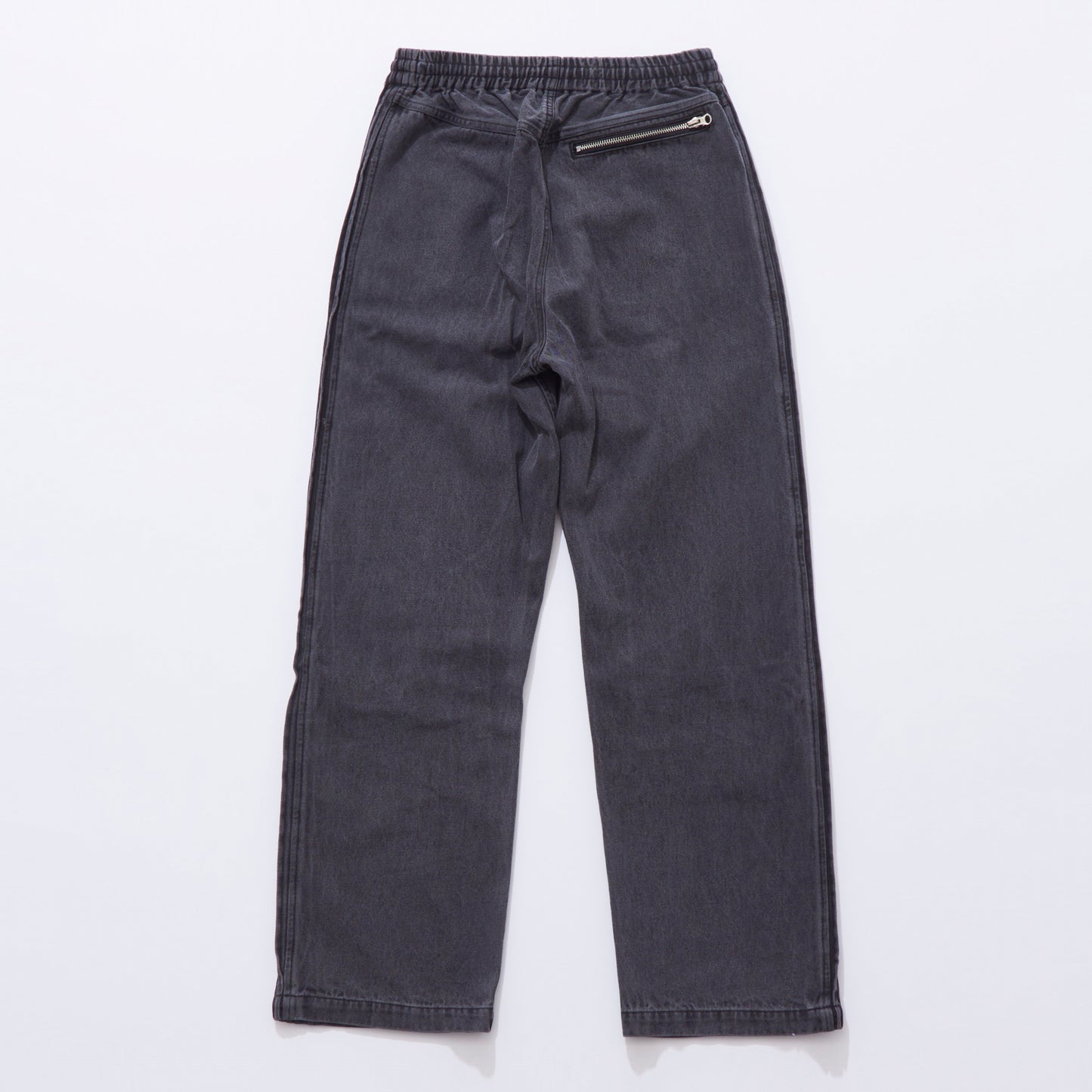 SCARPETTA スカルペッタ DENIM TRACK PANTS - BLACK -