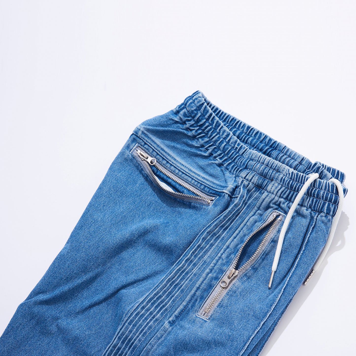 SCARPETTA スカルペッタ DENIM TRACK PANTS - BLUE -