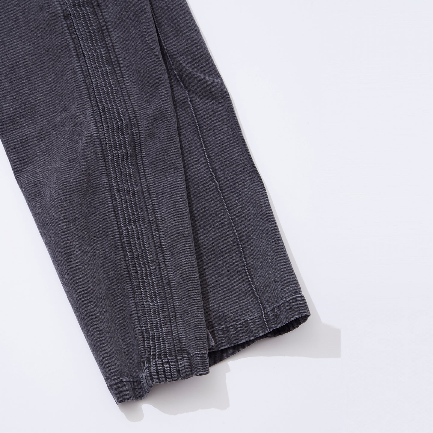 SCARPETTA スカルペッタ DENIM TRACK PANTS - BLACK -