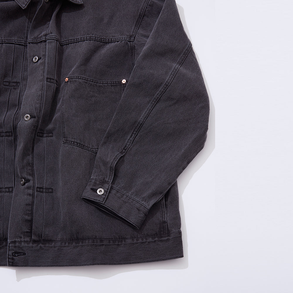 SCARPETTA スカルペッタ 61" DENIM JACKET - BLACK -