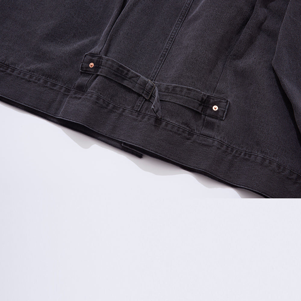 SCARPETTA スカルペッタ 61" DENIM JACKET - BLACK -