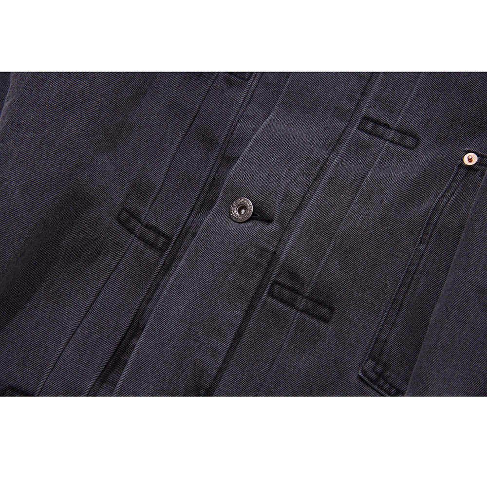 SCARPETTA スカルペッタ 61" DENIM JACKET - BLACK -