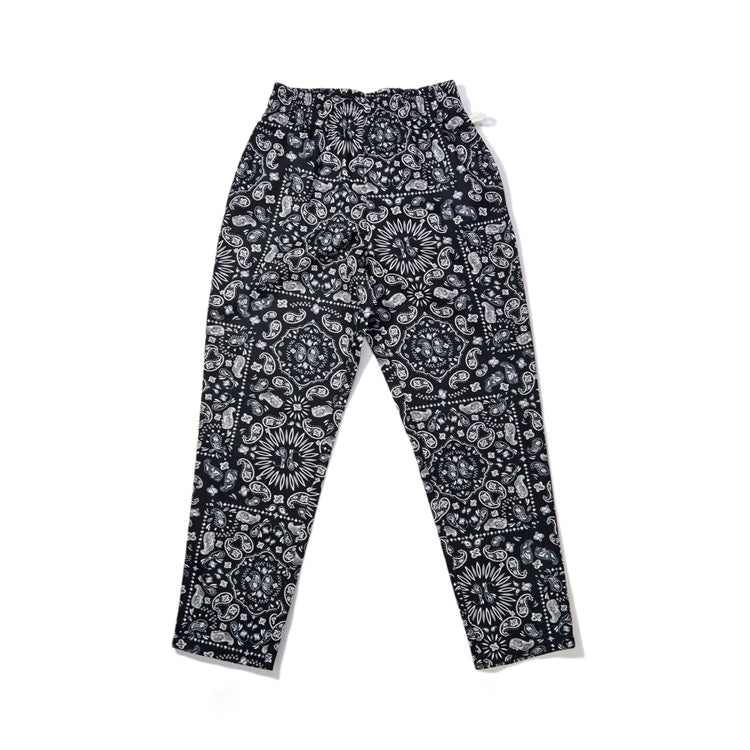 Cookman クックマン シェフパンツ Chef Pants - Paisley Black -