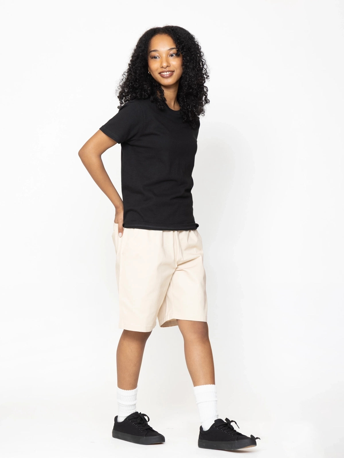 Cookman クックマン シェフパンツ Carpenter's Pants Short Heavy twill- Cream -