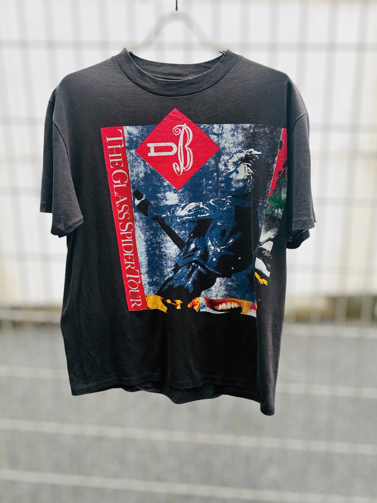 USED COLLECTION ユーズドコレクション DAVID BOWIE TEE - BLACK -