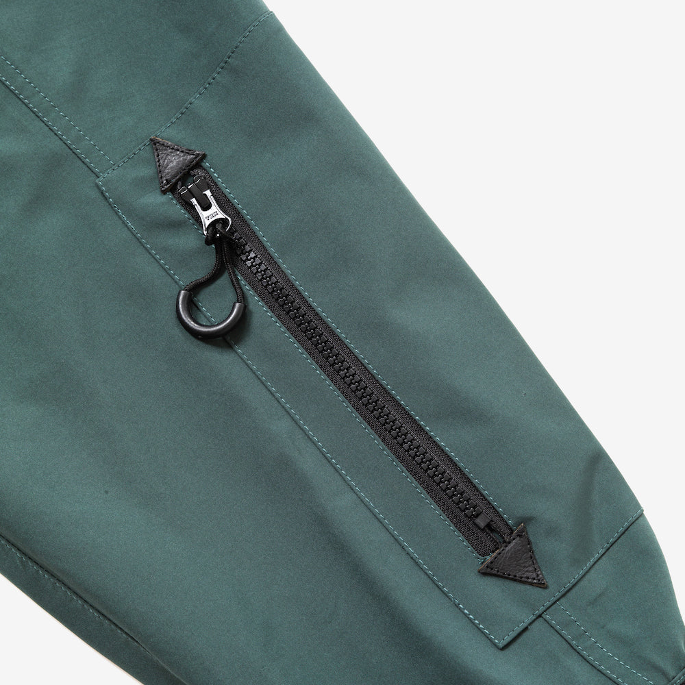 rehacer レアセル 3 Layer Big Hooded Jacket - GREEN -