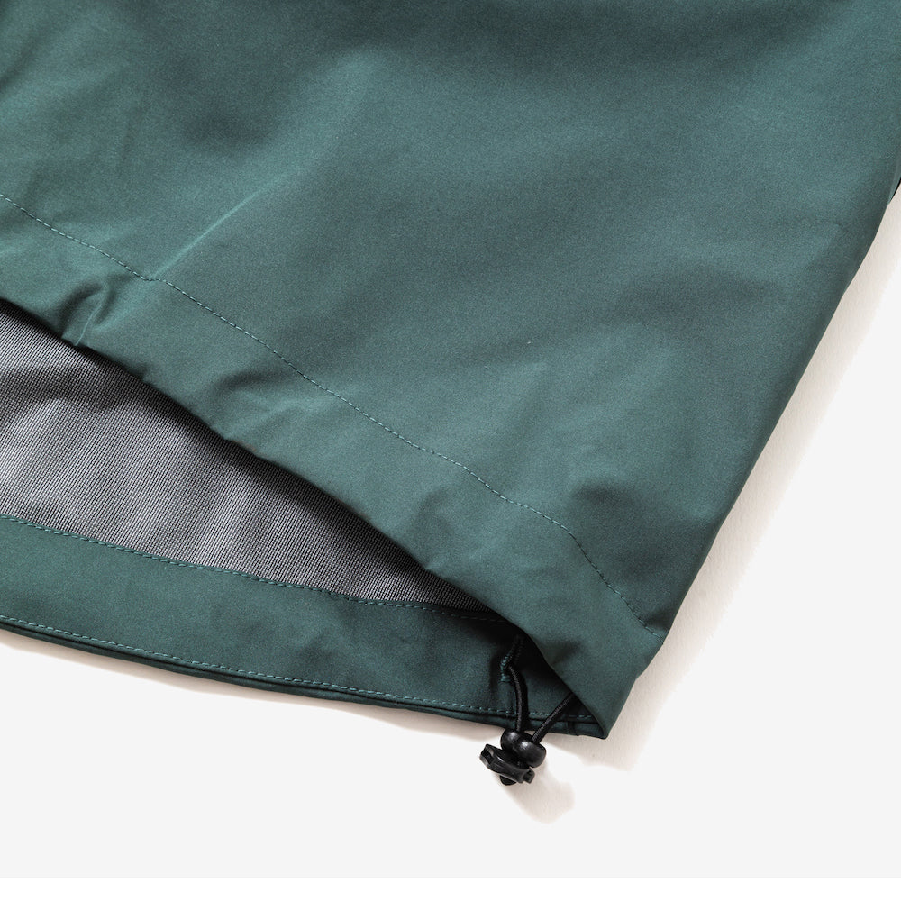 rehacer レアセル 3 Layer Big Hooded Jacket - GREEN -