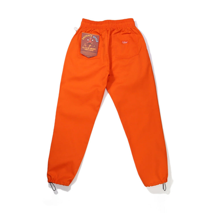 Cookman クックマン シェフパンツChef Pants Sausage Style ORANGE