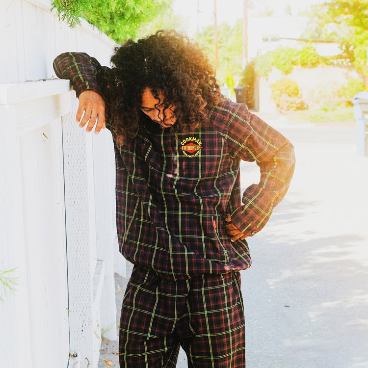 Cookman クックマン Tシャツ Delivery Jacket FAT Tartan Check