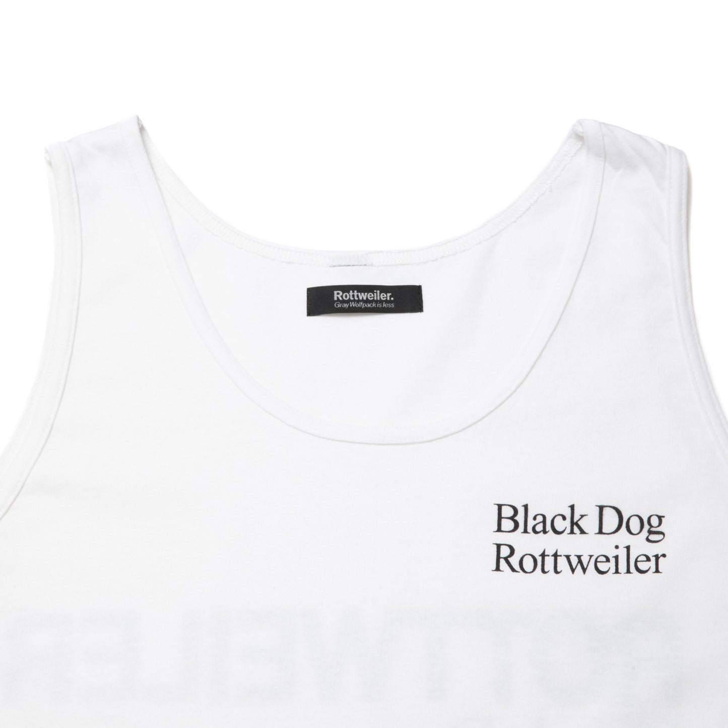 ROTTWEILER PIGMENT CLASSIC TEE -WHITE-